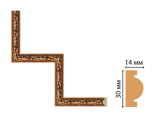 Декоративный угловой элемент DECOMASTER 157-1-1223 (300*300мм)