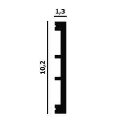 Молдинг Перфект Плюс P75