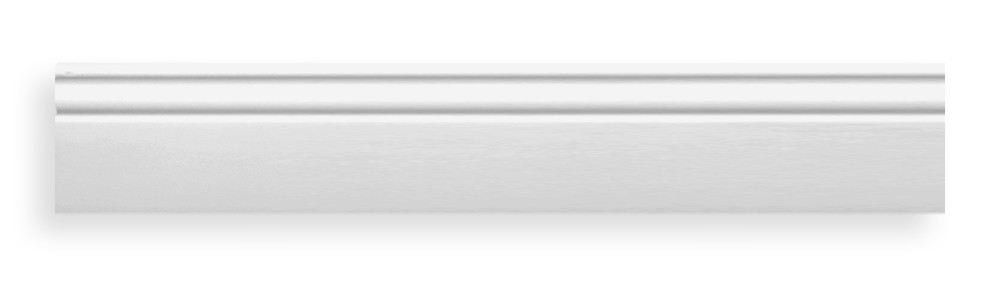 Плинтус напольный DECOMASTER D232-115ДМ (100*22*2400мм) белый матовый