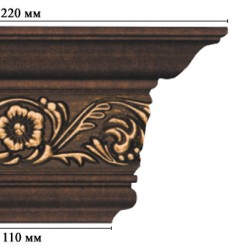 Капитель DECOMASTER D203-56 (220*113*70мм)