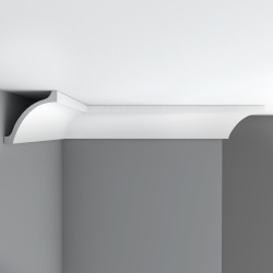 Плинтус потолочный гладкий DECOMASTER 96265 (115х115х2400мм)