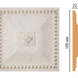 Вставка цветная DECOMASTER D209-40 (100*100*22мм)