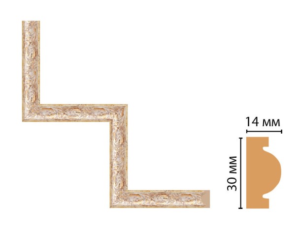 Декоративный угловой элемент DECOMASTER 157-1-553 (300*300мм)