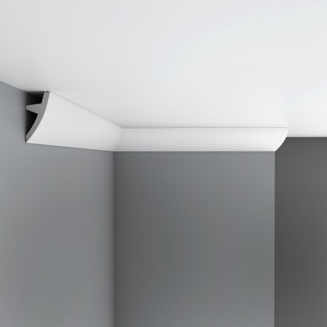 Плинтус потолочный под подсветку DECOMASTER D502 ДМ (73*36*2000 мм)