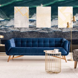 32546 Панно Marburg (Dune) (1*6) 2,70 x 1,59 винил на флизелине