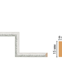 Декоративный угловой элемент DECOMASTER 130-1-20 (200*200мм)
